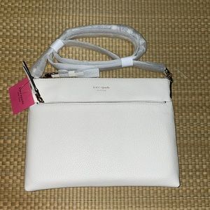 Kate Spade | Medium Polly Leather Crossbody Purse